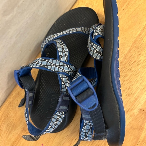 Chaco Women’s Z2 Classic Sport  Blue and Light Blue Strapped Sandals - Picture 2 of 10